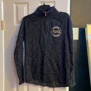 PINK Quarter-zip Sweater